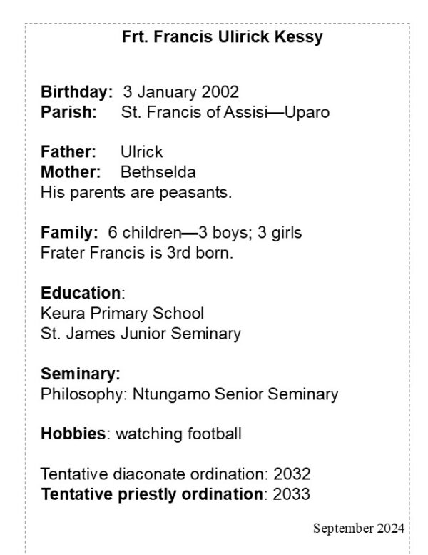 Frt. Francis Ulirick Kessy - Image 2